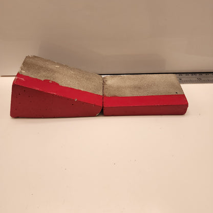Red Raised Ledge