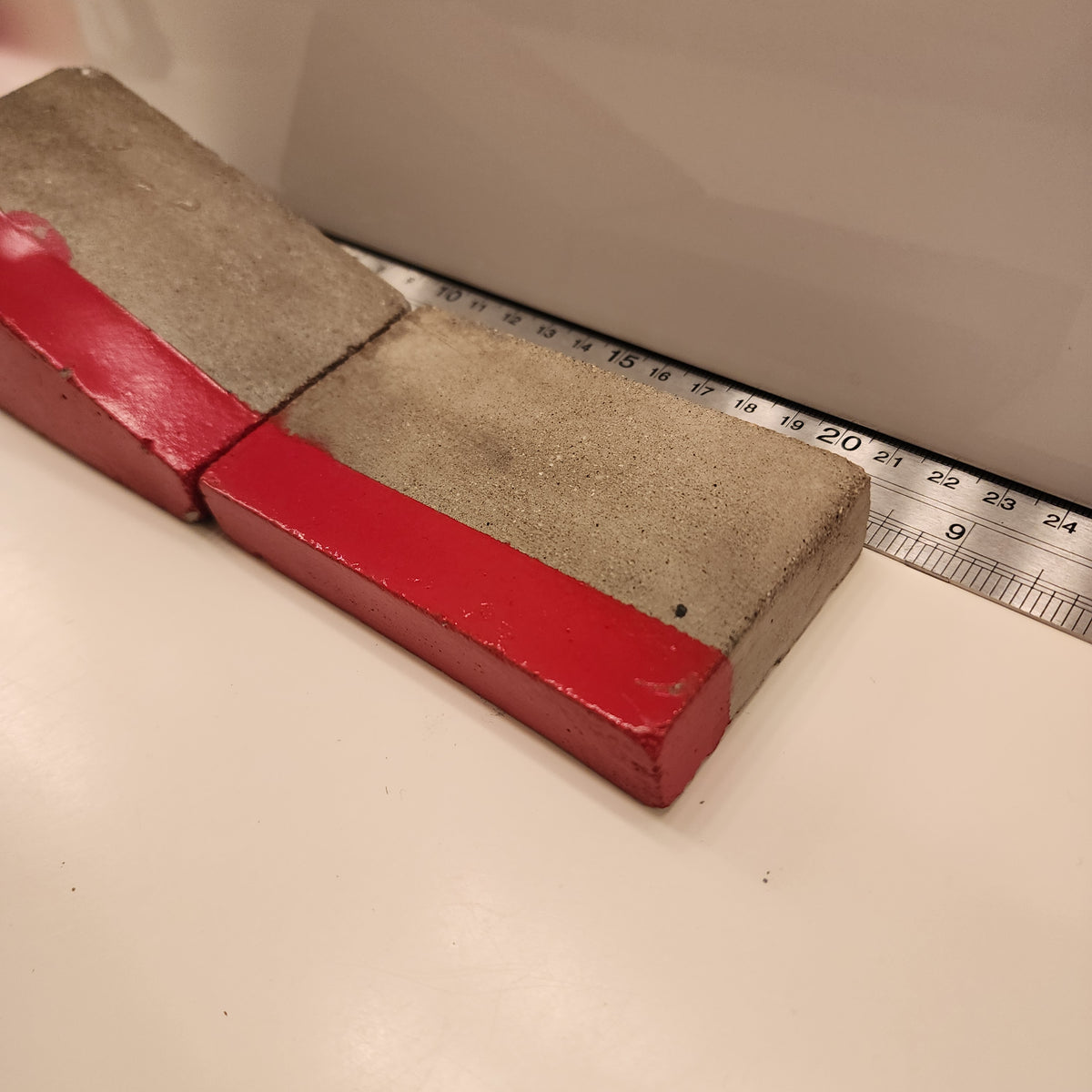 Red Raised Ledge