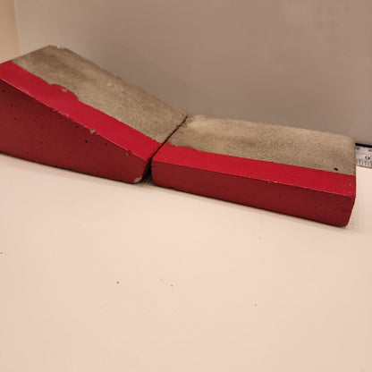 Red Raised Ledge