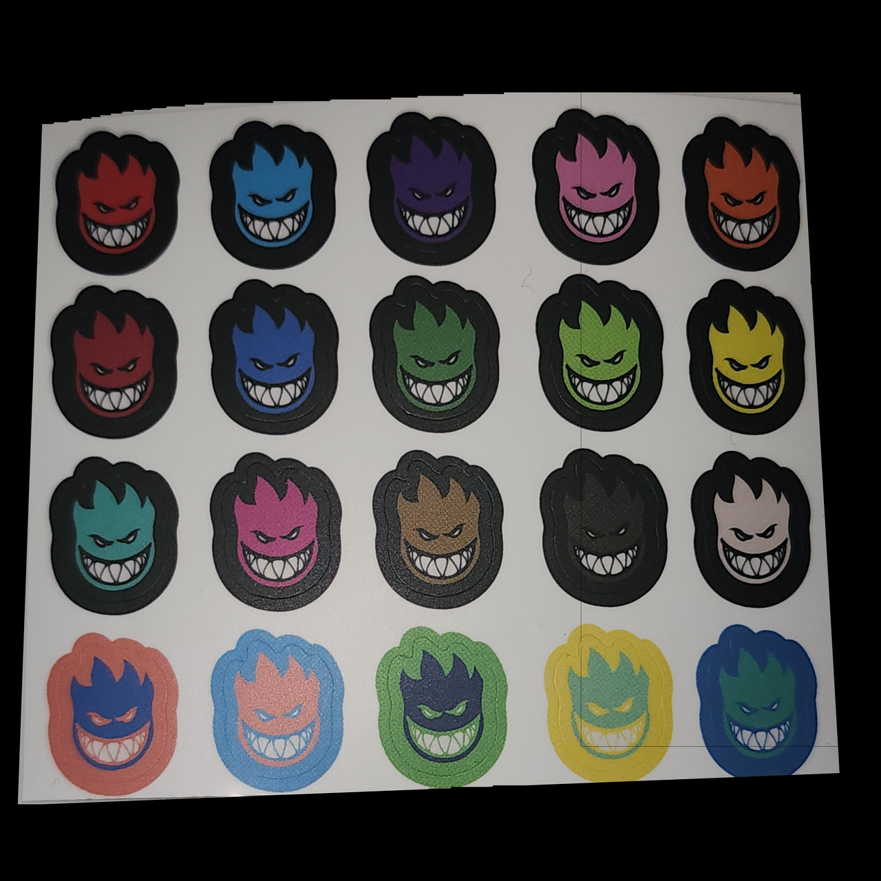 Sticker Sheet Half